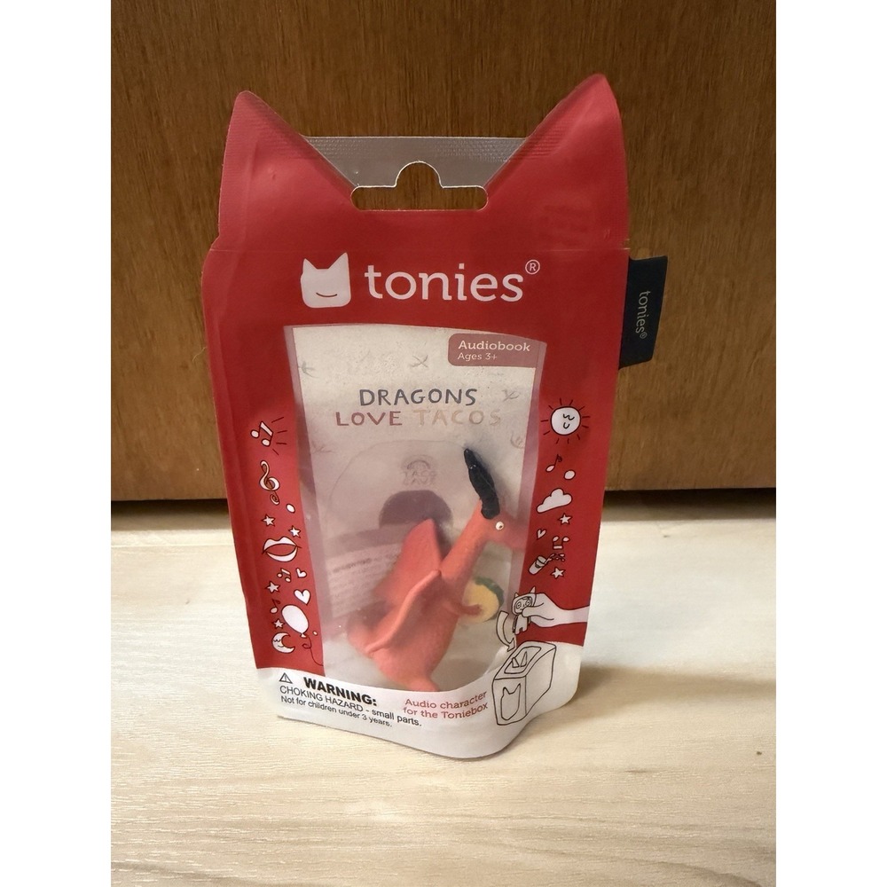Tonies Dragons Love Tacos & Friends Audio Toy Figurine, Spanish/English